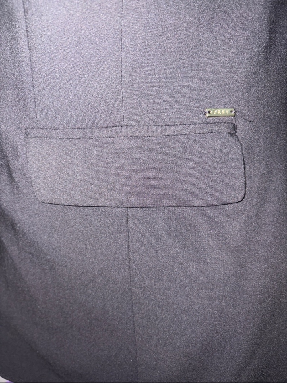 DKNY Essentials Women's One-Button Blazer - Picture 8 of 10